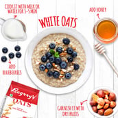 5 - Bagrrys White Oats Pouch, 500 g Unflavoured