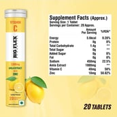 4 - Big Flex Vitamin-C,  20 tablet(s)  Lemon 