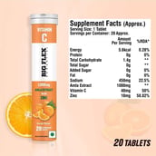 4 - Big Flex Vitamin-C, 20 tablet(s) Orange (Pack of 3)