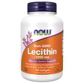 1 - Now Lecithin (1200 mg),  100 softgels 