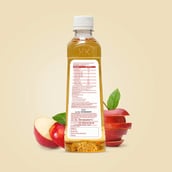 4 - HealthKart Apple Cider Vinegar with Mother,  0.5 L  Unflavoured 