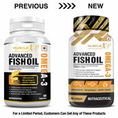2 - MuscleXP Advanced Fish Oil Omega-3,  60 capsules 
