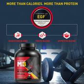 5 - MuscleBlaze Super Gainer Black,  4.4 lb  Choco Peanut Butter