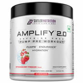 1 - CUTLER NUTRITION Amplify 2.0 Pump Pre Workout,  0.61 lb  Strawberry Freeze 