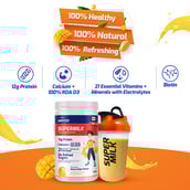 3 - Gritzo SuperMilk Protein & Nutrition Drink 13+y Boys, 400 g Mango