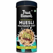 True Elements Multigrain Diet Muesli,  0.400 kg  Unflavoured 