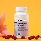 4 - Briyo CoQ10 100 mg + Omega 3,  60 softgels 