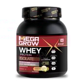 1 - Megagrow Whey Protein Isolate,  2.2 lb  Vanilla 