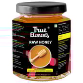 True Elements Raw Honey,  350 g  Unflavoured 