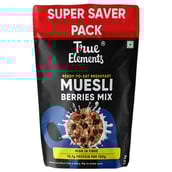 True Elements Cranberry & Blueberry Muesli,  1.2 kg  Natural 