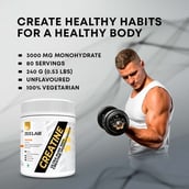 8 - Zeelab 100% Creatine Monohydrate, Unflavoured 0.53 lb
