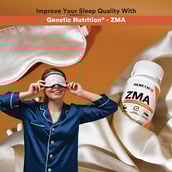 3 - Genetic Nutrition ZMA,  60 capsules  Unflavoured 