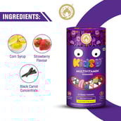 5 - Mom & World Kidsy Multivitamin,  30 gummies  Strawberry (Pack of 2) 