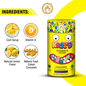 5 - Mom & World Kidsy Vitamin D, 30 gummies Lemon