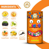5 - Mom & World Kidsy Vitamin C, 30 gummies Orange (Pack of 2)