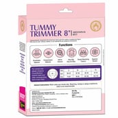 10 - Mom & World Tummy Trimmer 8 Inches Abdominal Belt,  Beige  Large 