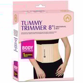 9 - Mom & World Tummy Trimmer 8 Inches Abdominal Belt,  Beige  Large 