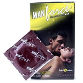 Manforce Banana  Flavoured Extra Dotted Condom