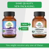 4 - Organic India Cinnamon,  60 capsules 