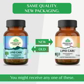 4 - Organic India Lipidcare,  60 capsules 