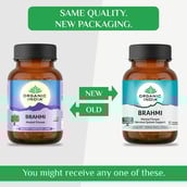 4 - Organic India Brahmi,  60 capsules 