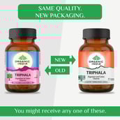 4 - Organic India Triphala,  60 capsules 