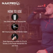 6 - Nakpro Micellar Casein Protein,  2.2 lb  Chocolate Cream 
