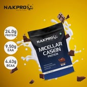4 - Nakpro Micellar Casein Protein,  2.2 lb  Double Rich Chocolate 