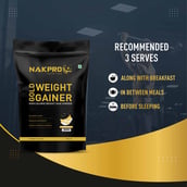 5 - Nakpro Gold Weight Gainer,  2.2 lb  Banana 
