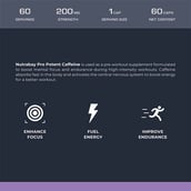 5 - Nutrabay Pro Potent Caffeine,  60 capsules  Unflavoured 