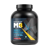 2 - MuscleBlaze Whey Protein,  4.4 lb  Strawberry 