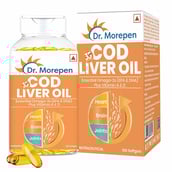 Dr. Morepen Cod Liver Oil, 100 softgels