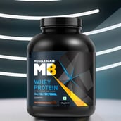 10 - MuscleBlaze Whey Protein,  4 lb  Rich Milk Chocolate 