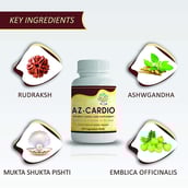 2 - Ayurveda Yogashram Remedies AZ-Cardio,  60 capsules 