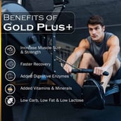 5 - Nakpro Gold Plus+ Whey Protein Concentrate, 2.2 lb Double Rich Chocolate
