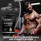 2 - Nakpro Platinum Plus+ Whey Protein Isolate,  2.2 lb  Chocolate Cream 