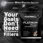 6 - Nakpro Platinum Plus+ Whey Protein Isolate,  2.2 lb  Coffee 