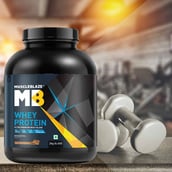 8 - MuscleBlaze Whey Protein,  4.4 lb  Cafe Mocha 