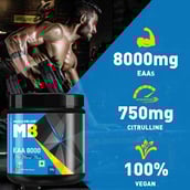 6 - MuscleBlaze EAA 8000 OP,  Blue Cola  0.75 lb  25 Servings 