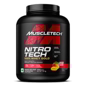 1 - MuscleTech Nitrotech 100% Whey Gold,  3.99 lb  Mango Delight 
