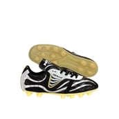 Nivia Premier Football Shoes, Black and Silver 2