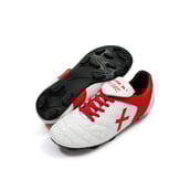 Vector X Fusion Football Shoes,  White & Red  8 
