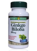Nature's Bounty Ginkgo Biloba,  100 chewable tablet(s) 