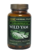 GNC Wild Yam 500mg, 90 veggie capsule(s)