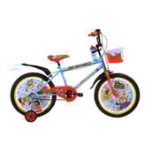 BSA Champ Ninja Hattori Bicycle With Free Backpack & Water Sipper,  Red & Blue 