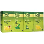 Laplant Green Tea Pack, 100 Piece(s)/Pack Combo 3 (Pure, Lemon, Tulsi & Lemon-Ginger)