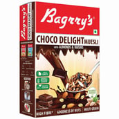 1 - Bagrrys Choco Delight Muesli with Almonds & Raisins, 500 g Unflavoured