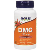 Now DMG (125 mg), 100 capsules