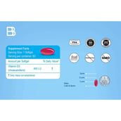 3 - Bbetter Vitamin D3 400 IU, 60 softgels