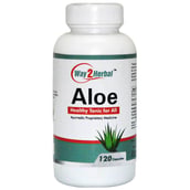 Way2Herbal Aloe, 120 capsules